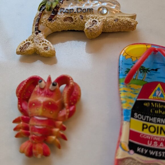 Florida, Lobster  and Dominican Magnets - Picture 4 of 6